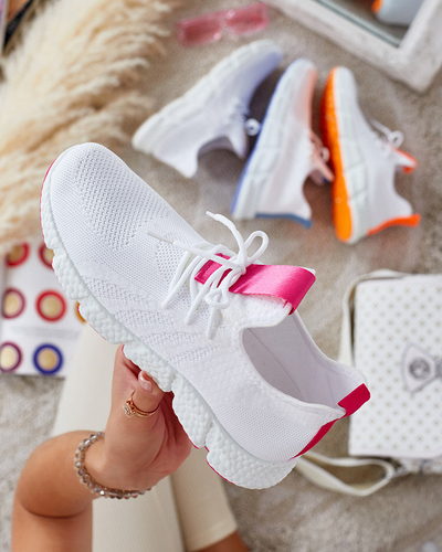 Valge ja roosa naiste spordijalatsid Baym - Jalatsid