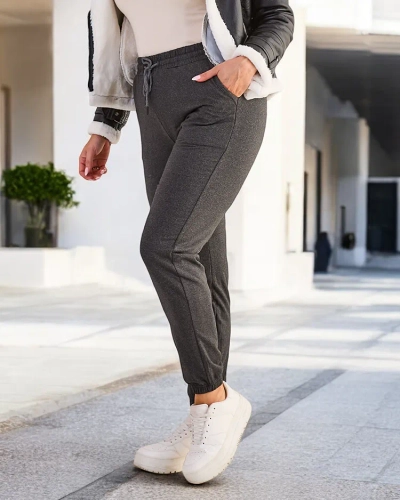 Royalfashion Women's Plus Size Fleece Sweatpants