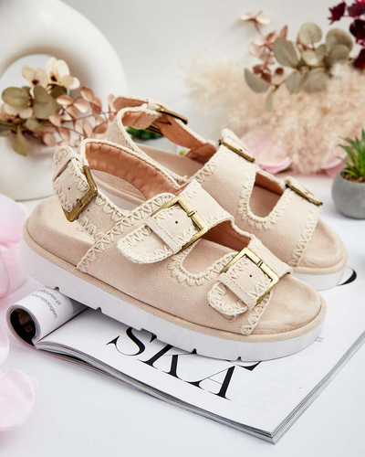Royalfashion Женские замшевые сандалии Lunnay eko