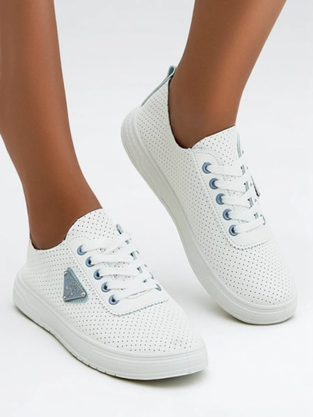 Royalfashion Lace-up women's sporty shoes with a print Fennie