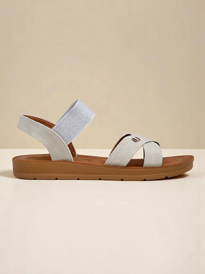 Royalfashion Women's elastic strap sandals Zerefis