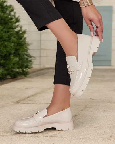 Royalfashion Naiste lakitud mokasiinid Bemies