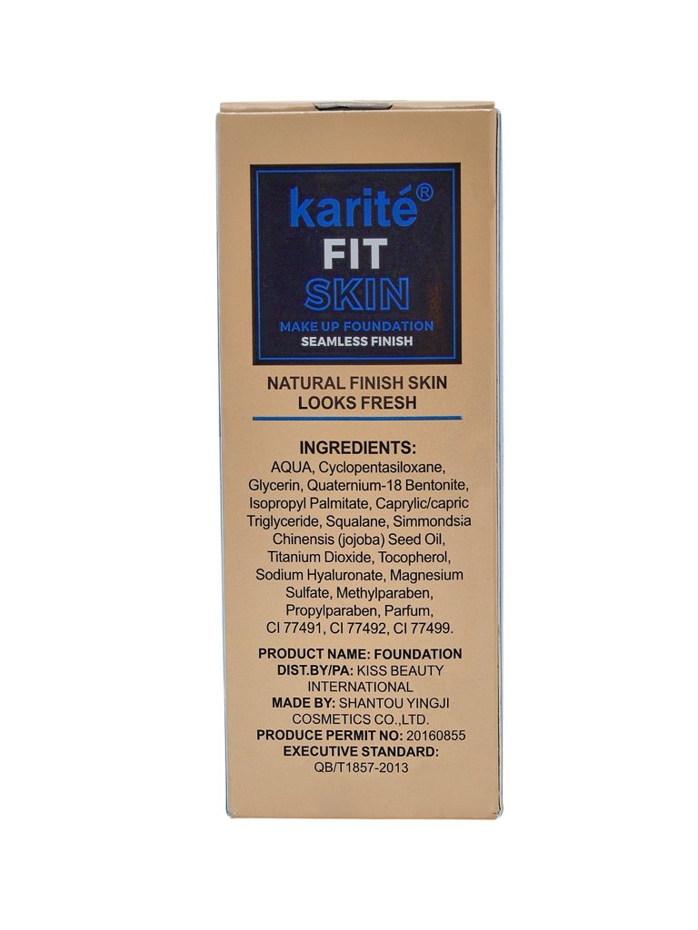 Karite Face Foundation natural finish Ivory Nude