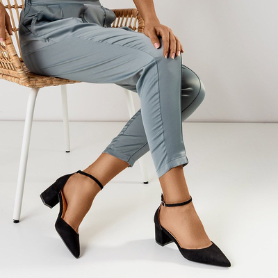 Black women's sandals on the post by Rumila - Footwear