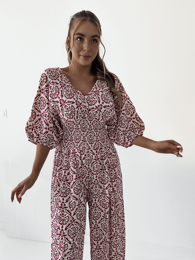 Royalfashion Mustriline naiste kombinesoon