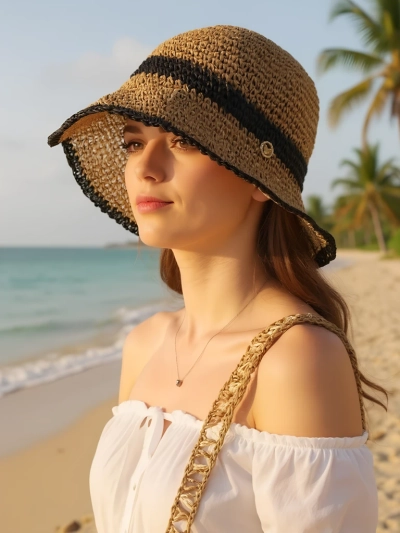 Royalfashion Naiste õlgkübar Sun Bloom
