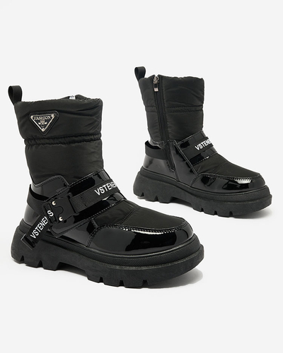 Royalfashion Naiste mustad lumesaapad Fiellar