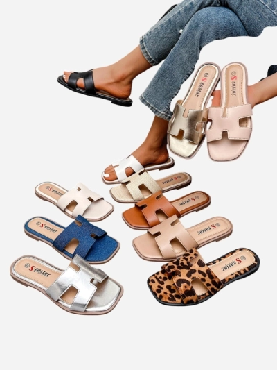 Royalfashion Naiste lamedapohjalised flip-flopid Eval