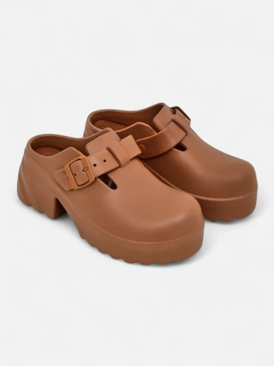 Royalfashion Женские резиновые сандалии на каблуках Voxones