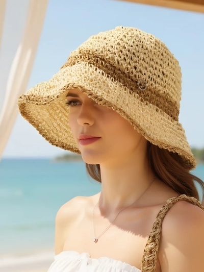 Royalfashion Naiste õlgkübar Sun Bloom