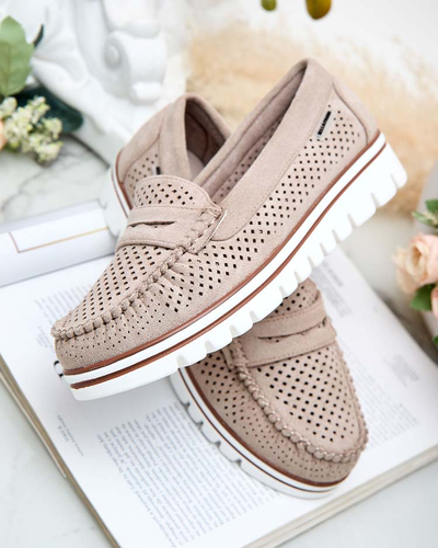 Royalfashion Ажурные женские мокасины Leteller