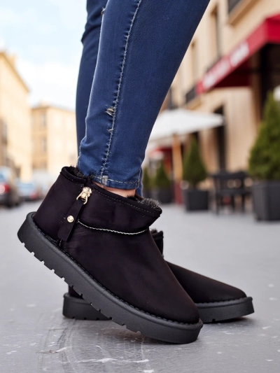 Royalfashion Short boots resembling women's snow boots Fefoz