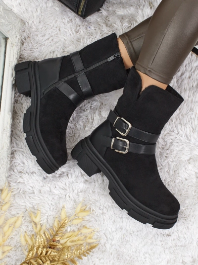 Kõrgemad naiste öko-seemisnahast saapad Callire