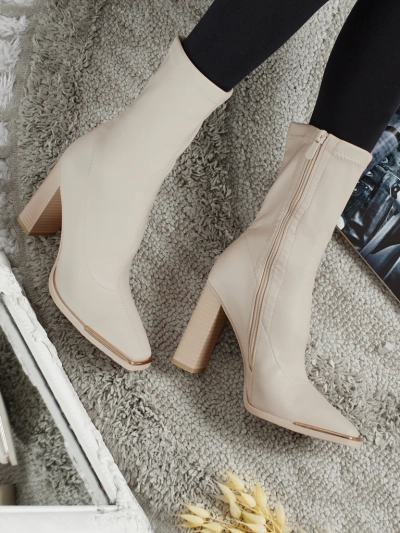 Women's Morvella Eco-Leather Heeled Ankle Boots