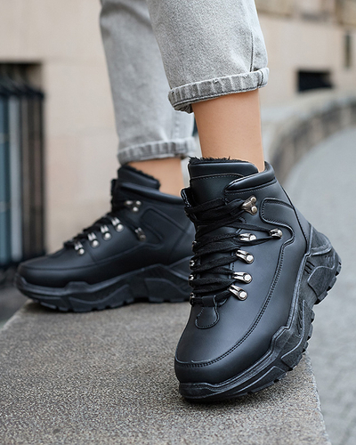 Mustad ökonahast lumesaapad Rueq- Footwear