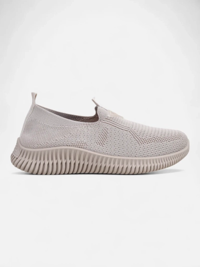 Royalfashion Women's Slip-on Fabric Sports Shoes Serra