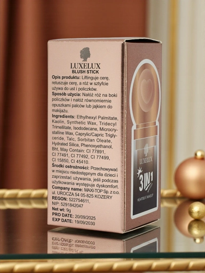 Luxelux Румяна в стике Strawberry Mousse