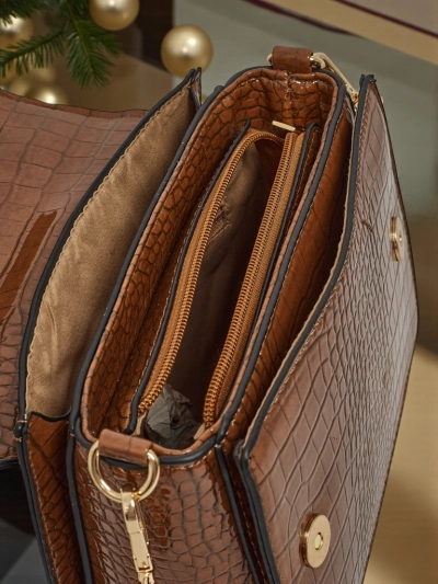 Väike naiste ökonahast käekott Tesic