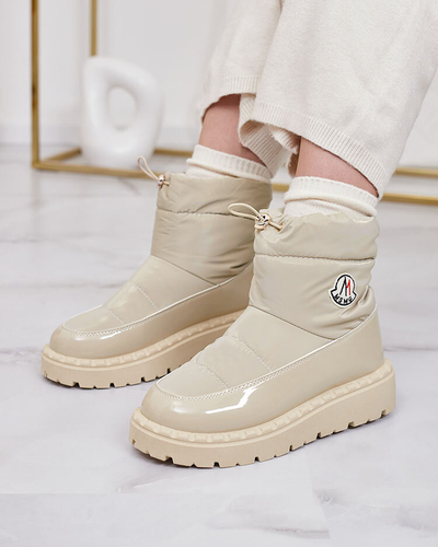 Royalfashion Naiste liibuvad lumesaapad heleroosa värvi Ireda