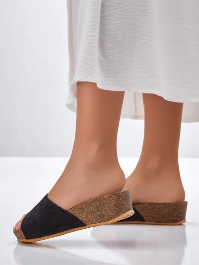 Royalfashion Women's low wedge sandals Maderas