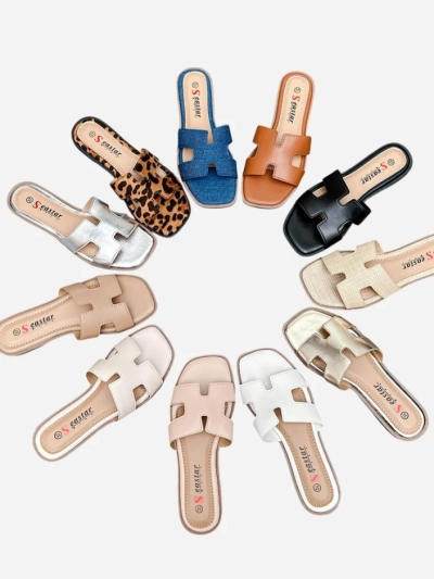 Royalfashion Naiste lamedapohjalised flip-flopid Eval