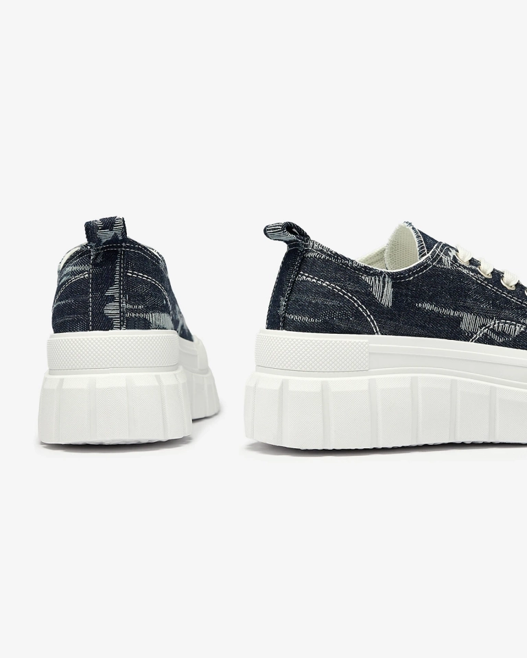 Navy Blue Elysium Sneakers