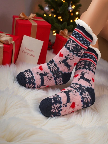 CocoWarm Women's Warm Christmas Socks