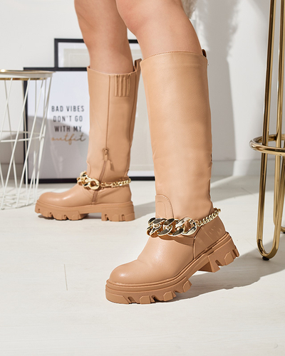Naiste pruunid ketiga saapad Sudzi- Shoes