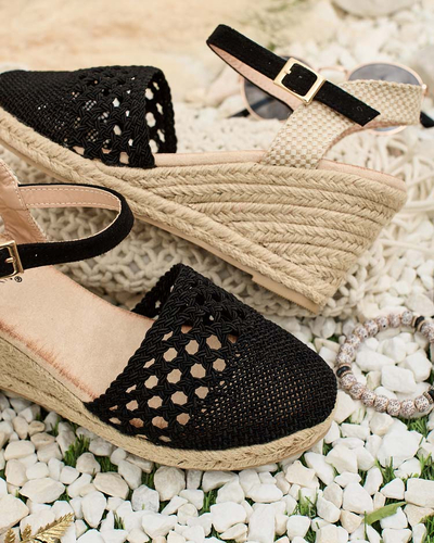 Royalfashion Naiste Sintoles espadrillid kontsaga