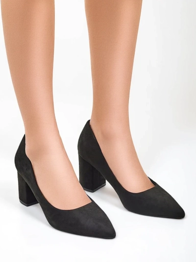 Royalfashion Women's eco suede pumps Ugandes