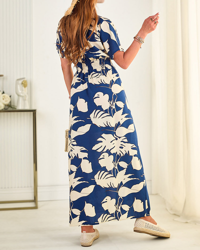 Royalfashion Women's print midi dress