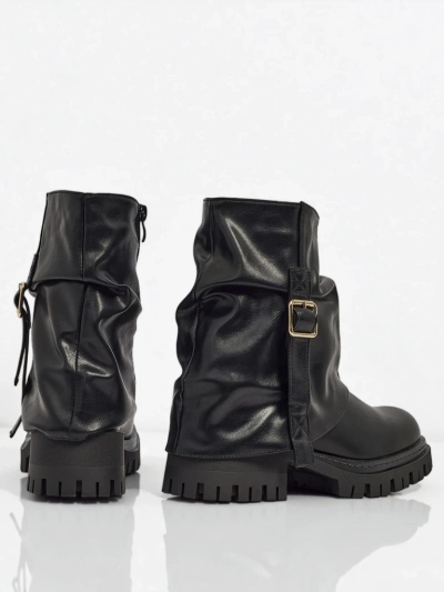 Высокие женские ботинки из экокожи Lunara