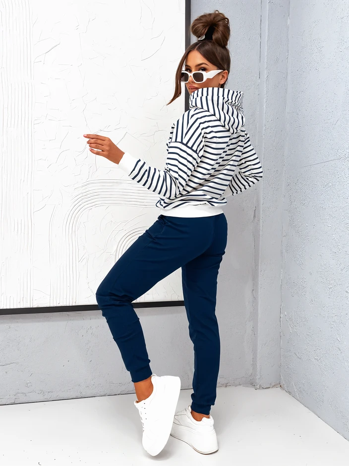 Royalfashion Women's tracksuit set in stripes