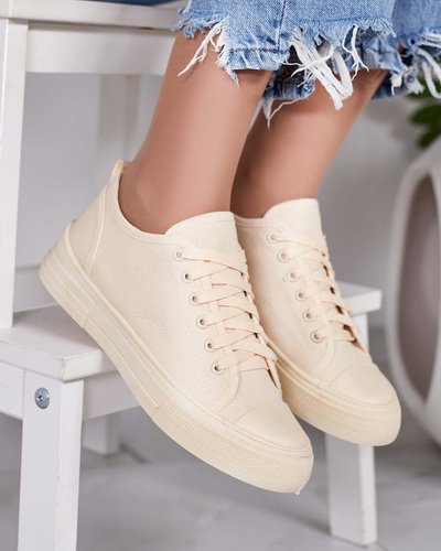 Royalfashion Women's Classic Lace-up Sneakers Seleas