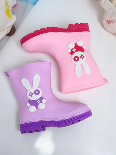 Royalfashion laste kummikud jänkuga Bunny Splash