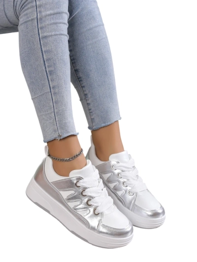 Royalfashion Women's sneakers with a thicker sole Assaqi