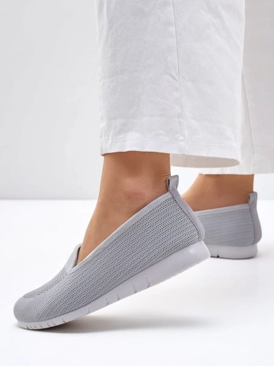 Royalfashion Women's fabric loafers Caerit