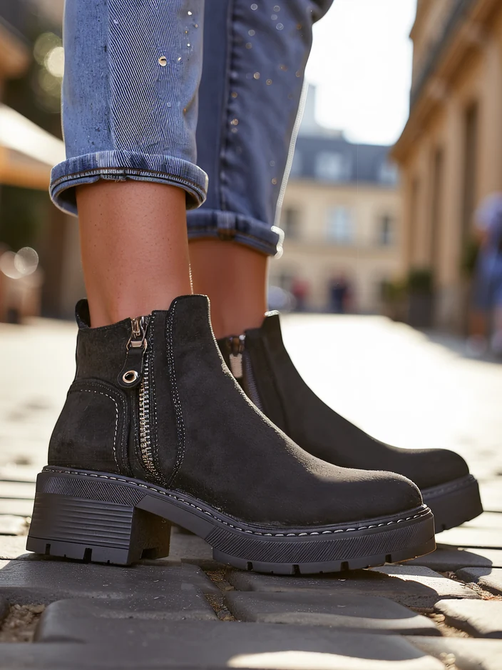 Royalfashion Women's ankle boots Fiefo