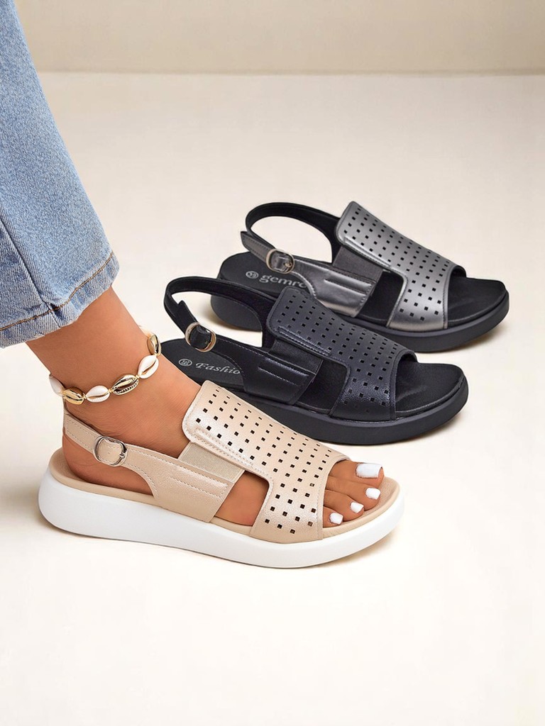 Royalfashion Women's BreezyStep Thick Sole Sandals