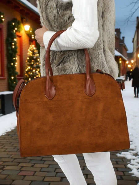 Naiste shopper-stiilis öko-seemisnahast käekott Dorelle