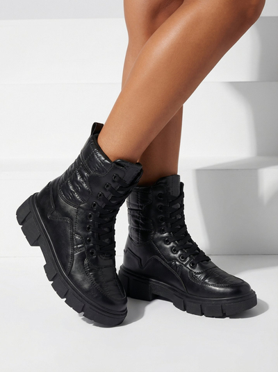 Lorenzo Classic Black Women's Shoes