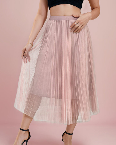 Royalfashion Naiste kahekihiline midi seelik