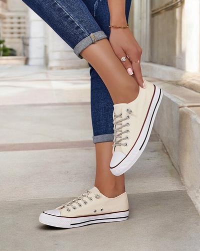 Royalfashion Naiste dekoratiivsete nööridega tossud Timi