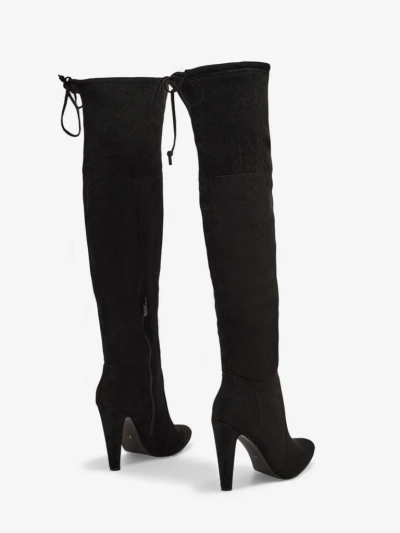 Женские замшевые ботфорты на шпильке Eldirros