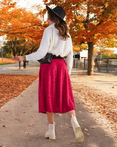 Royalfashion Women's midi skirt