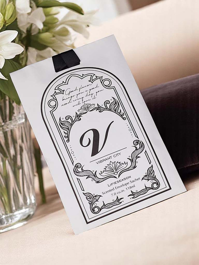 Ароматизированные саше для автомобилей, сумок, шкафов и ванных комнат. Яркий город