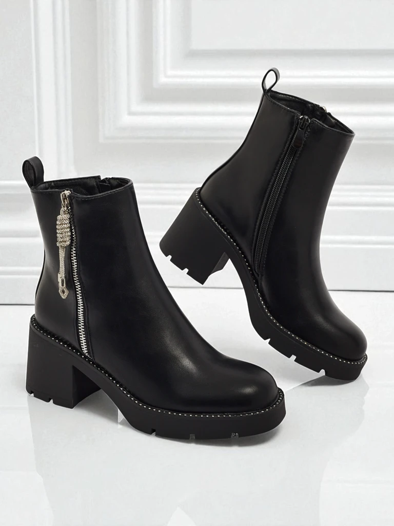 Women's heeled ankle boots Ashen Life