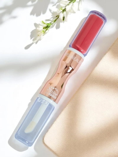2-in-1 Lipstick and Clear Gloss Stay Curious