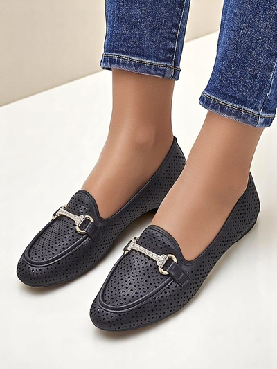 Royalfashion Rafalle pitsilised naiste loafersid