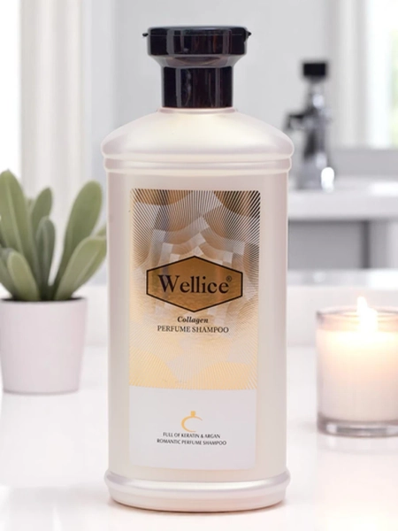 Professional collagen hair shampoo – Intensive hydration and smoothing of hair